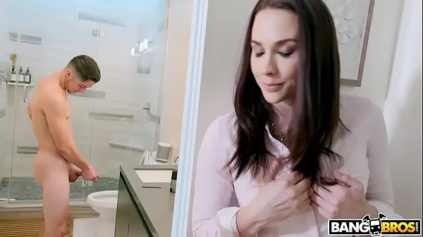 Fresh BANGBROS - Stepmom Chanel Preston Catches Jerking Off In Bathroom top Movies