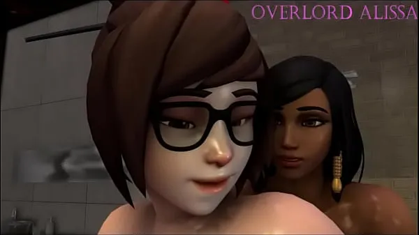 Свежие Сексуальная Futa Pharah и Mei развлекаютсялучшие фильмы