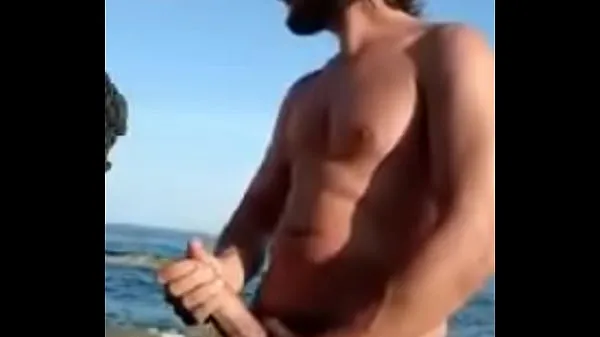 Fresh Big dick men on the beach top Movies