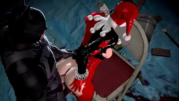 Harley Quinn takes Batman's dick deep in her meaty ass for a good dicking (hear the bitch in blissأحدث الأفلام