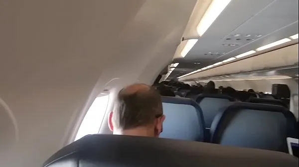 Fresh Sucking his Dick on the airplane top Movies