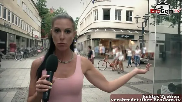 German milf pick up guy at street casting for fuckأحدث الأفلام