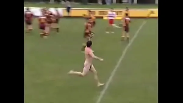 Friske Rugby Player Marc Ellis Streaking topfilm