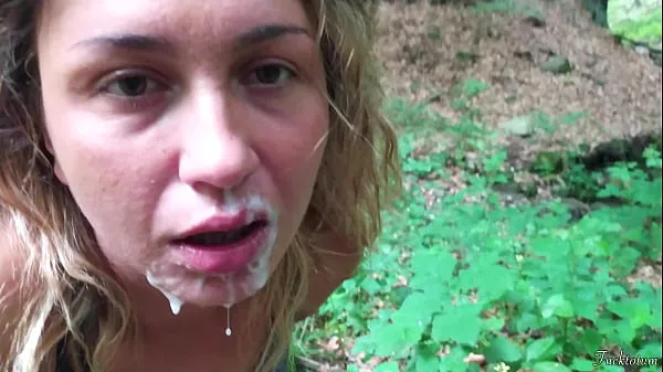 Fresh Outdoor Blowjob with most epic facial ever top Movies