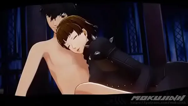 Yeni Mokujin Hornywood] Makoto Niijima fucks Akira at home and in the velvet room (Persona 5 en iyi Filmler