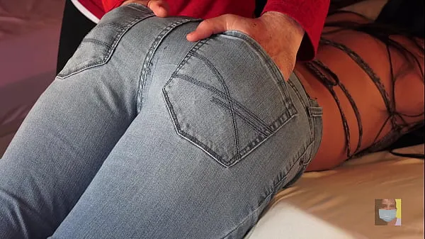 Assjob PRE-Cum on my Tight Denim Jeans FETISH Phim hàng đầu mới