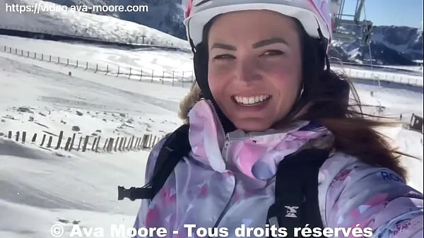 Nové Ava Moore - Skiers catch me dildoing my ass - VLOG X nejlepší filmy