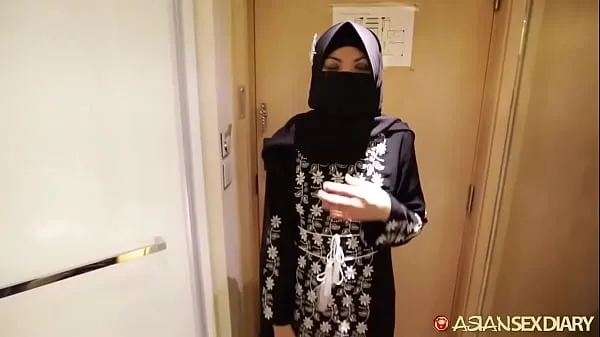 18yo Hijab arab muslim teen in Tel Aviv Israel sucking and fucking big white cock Filem popular baharu