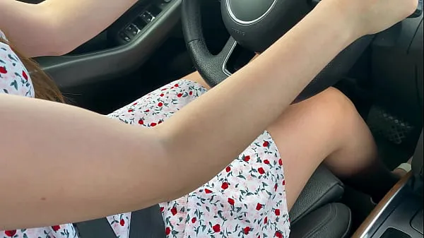 Fresh Stepmother: - Okay, I'll spread your legs. A young and experienced stepmother sucked her stepson in the car and let him cum in her pussy top Movies