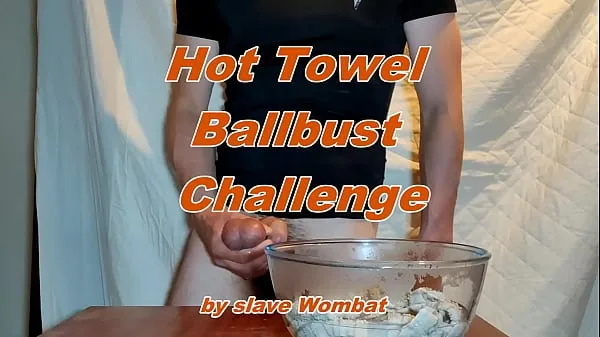 Nouveaux Hot Towel Ballbust Challenge by slave Wombatmeilleurs films