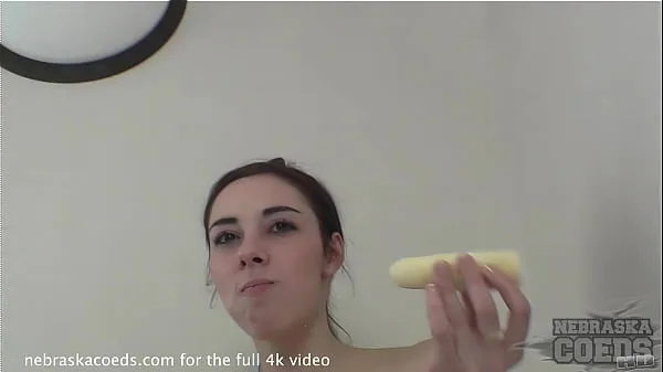 Fresh mixing food play and anal masturbation maybe isn't the best combination top Movies