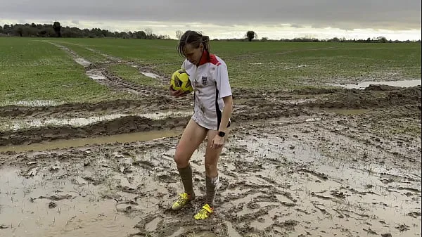 Fresh Muddy Football Practise then threw off my shorts and knickers (WAM top Movies